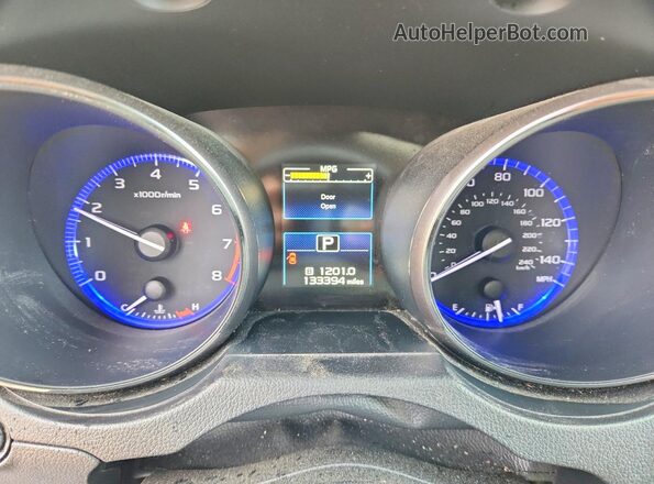 4S4BSBLCXG3200165 2016 SUBARU OUTBACK White Սարքավորումների վահանակի տեսք