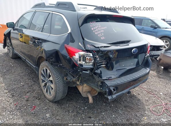 4S4BSBNC6G3352697 2016 SUBARU OUTBACK Black Widok z przodu