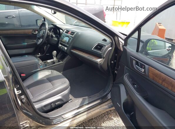 4S4BSBNC6G3352697 2016 SUBARU OUTBACK Black Widok wnętrza z przodu