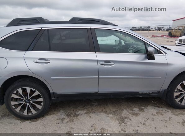 4S4BSBNC8G3347565 2016 SUBARU OUTBACK Silver უკანა სალონის ხედი
