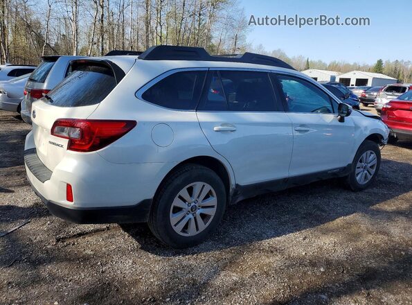 4S4BSCDC2H3388346 2017 SUBARU OUTBACK White Задня права чверть
