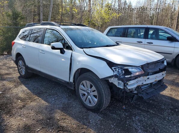 4S4BSCDC2H3388346 2017 SUBARU OUTBACK White Передня права чверть
