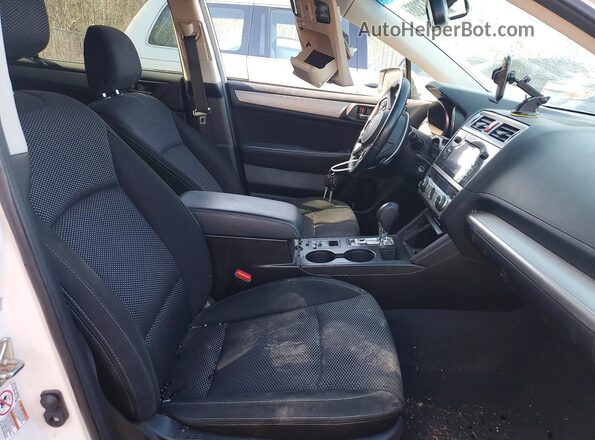 4S4BSCDC2H3388346 2017 SUBARU OUTBACK White Вид салону спереду