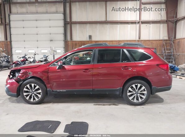 4S4BSEJC1G3312602 2016 SUBARU OUTBACK Red 360 interior view