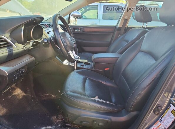 4S4BSENC1G3305921 2016 SUBARU OUTBACK Серый Вид салона спереди