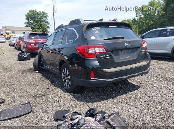 4S4BSENC1G3359753 2016 SUBARU OUTBACK Black უკანა მარცხენა