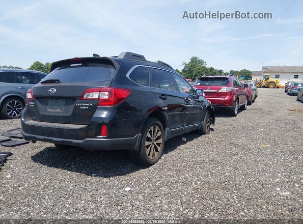 4S4BSENC1G3359753 2016 SUBARU OUTBACK Black უკანა მარჯვენა