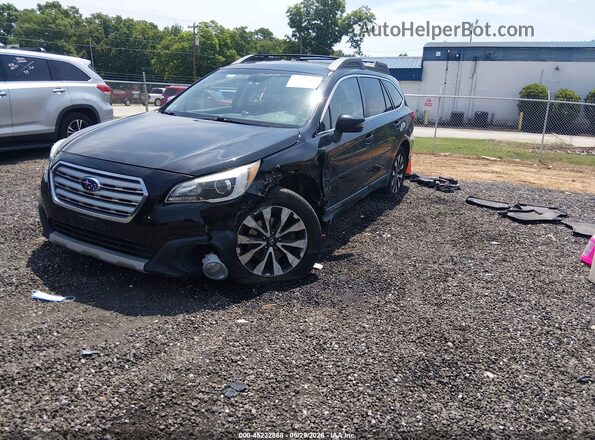 4S4BSENC1G3359753 2016 SUBARU OUTBACK Black წინა მარცხენა ხედი სამი მეოთხედიდან