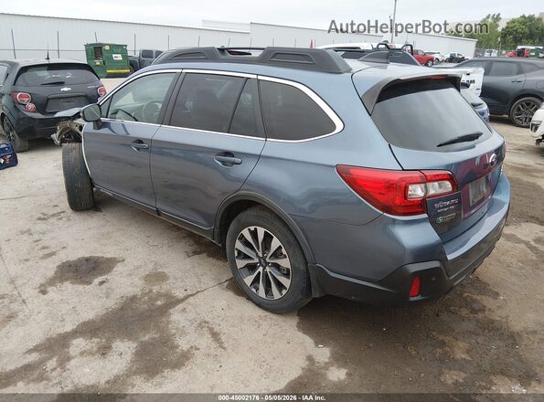 4S4BSENC2J3225731 2018 SUBARU OUTBACK Blue Задня ліва чверть