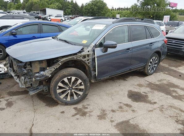 4S4BSENC2J3225731 2018 SUBARU OUTBACK Blue Передня ліва чверть