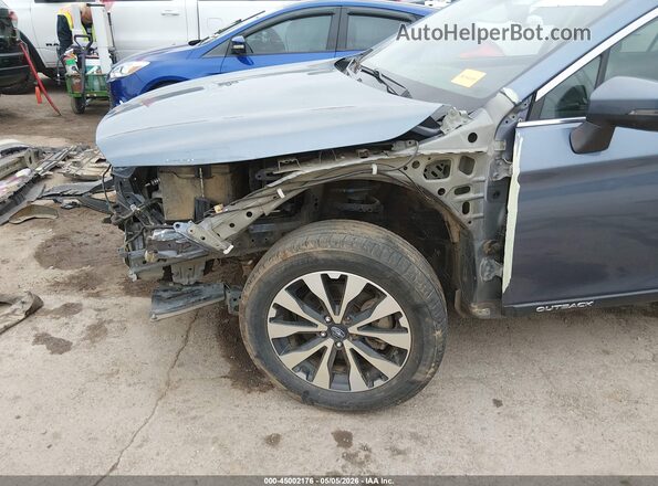 4S4BSENC2J3225731 2018 SUBARU OUTBACK Blue Вид спереду