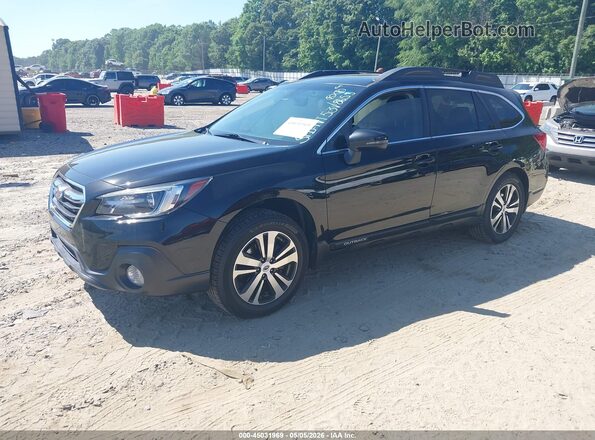 4S4BSENC2J3278655 2018 SUBARU OUTBACK Black Vista tres cuartos delantera izquierda