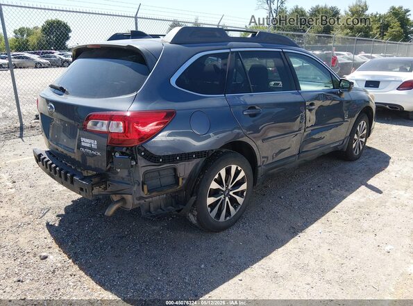 4S4BSENC4H3406646 2017 SUBARU OUTBACK Blue Tył prawy
