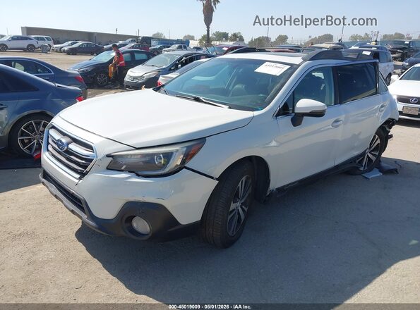 4S4BSENC5K3292244 2019 SUBARU OUTBACK White წინა მარცხენა ხედი სამი მეოთხედიდან