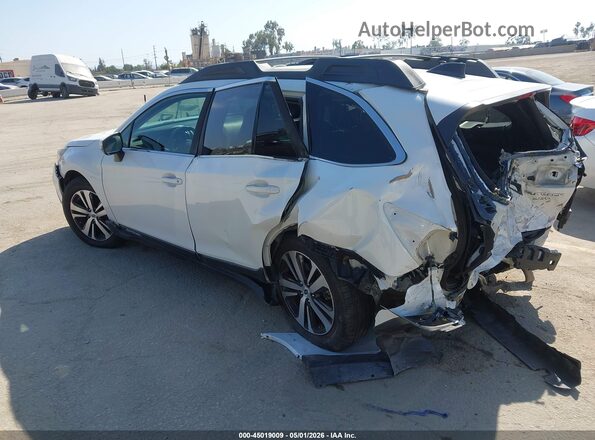 4S4BSENC5K3292244 2019 SUBARU OUTBACK White უკანა მარცხენა