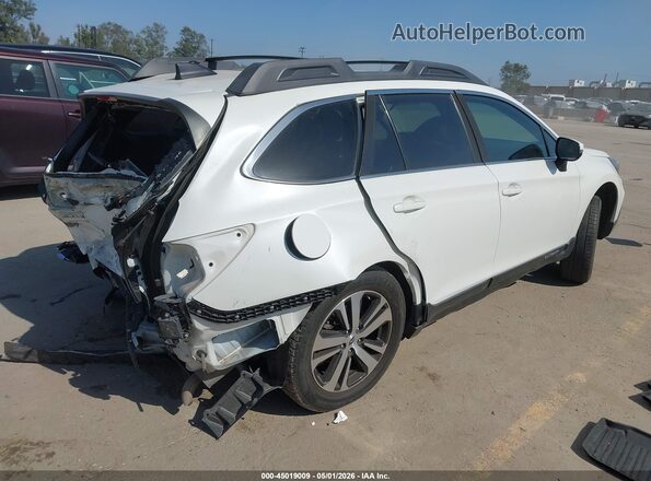 4S4BSENC5K3292244 2019 SUBARU OUTBACK White უკანა მარჯვენა