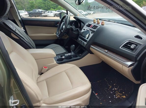 4S4BSENC7G3242291 2016 SUBARU OUTBACK Green წინა სალონის ხედი