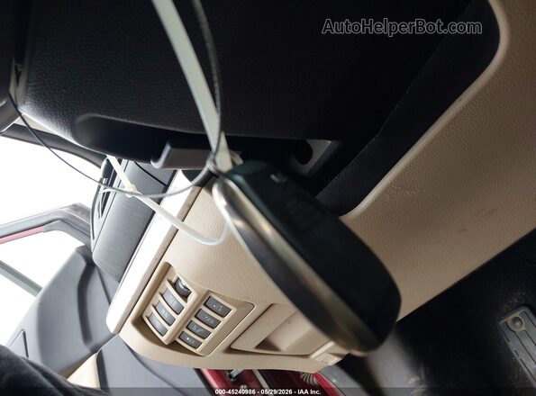 4S4BSENC7H3365025 2017 SUBARU OUTBACK Red Widok deski rozdzielczej