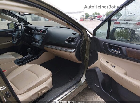 4S4BSENC9G3238632 2016 SUBARU OUTBACK Green Вид салону спереду