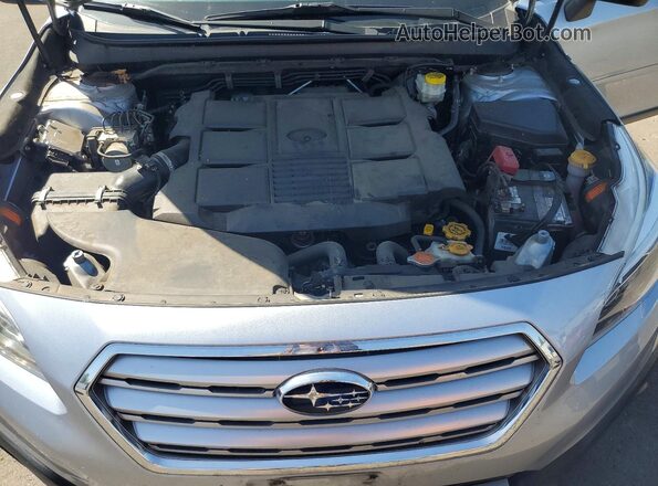 4S4BSENC9G3322806 2016 SUBARU OUTBACK Silver Vista interior trasera
