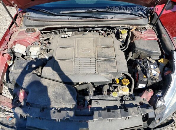 4S4BSENCXG3236338 2016 SUBARU OUTBACK Red Vista interior trasera