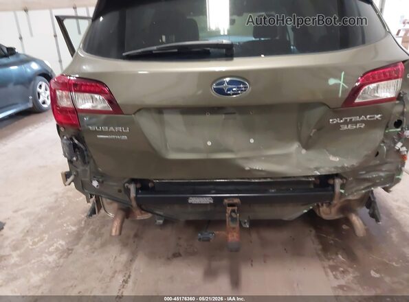4S4BSETC4J3374919 2018 SUBARU OUTBACK Green Vista frontal