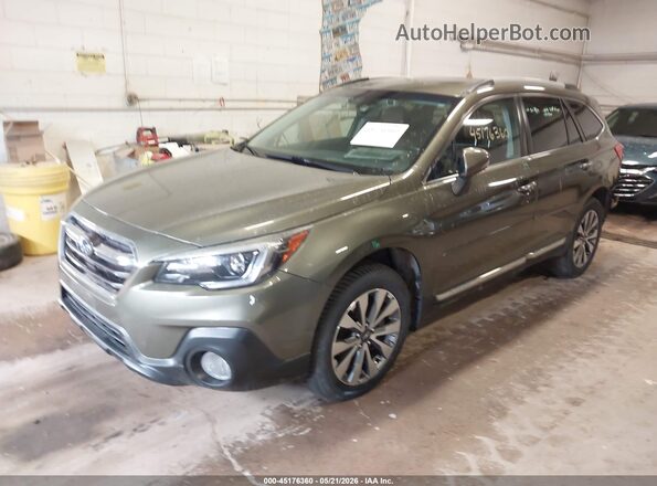 4S4BSETC4J3374919 2018 SUBARU OUTBACK Green Vista tres cuartos delantera izquierda