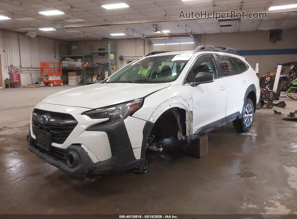 4S4BTAAC1S3299249 2025 SUBARU OUTBACK Белый Передняя левая четверть