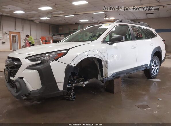 4S4BTAAC1S3299249 2025 SUBARU OUTBACK Белый Вид спереди