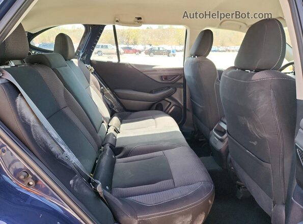 4S4BTAAC4S3116720 2025 SUBARU OUTBACK Blue Вид задньої частини салону