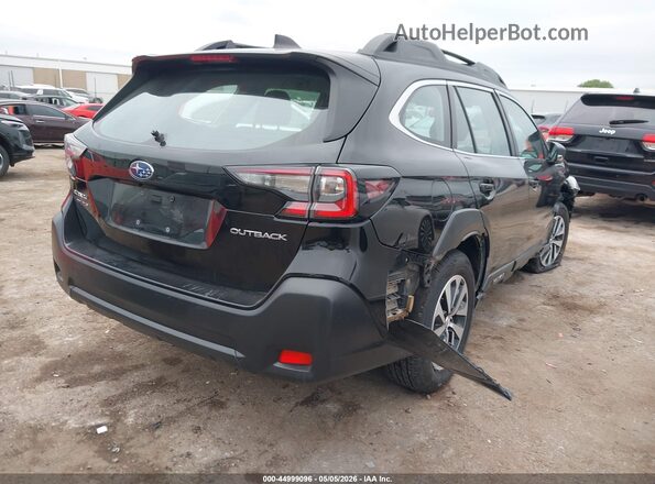 4S4BTAAC9P3189539 2023 SUBARU OUTBACK Black Задня права чверть