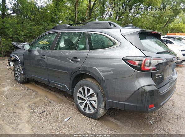 4S4BTAAC9R3281804 2024 SUBARU OUTBACK Серый Задняя левая четверть