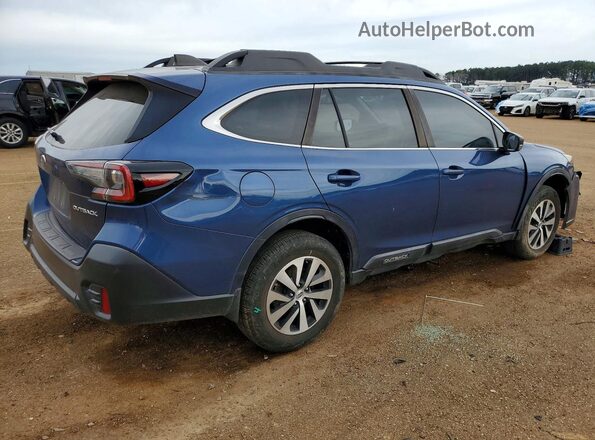 4S4BTAACXL3187115 2020 SUBARU OUTBACK Blue Trasero derecho