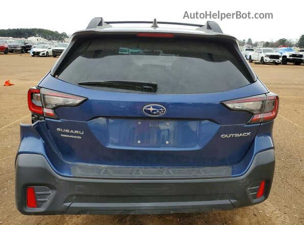 4S4BTAACXL3187115 2020 SUBARU OUTBACK Blue Vista trasera