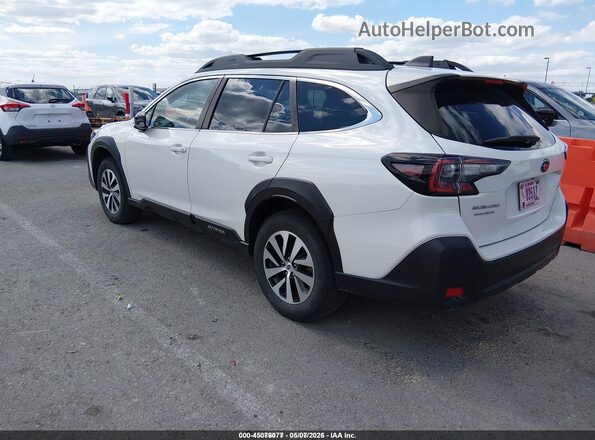 4S4BTACC0P3116444 2023 SUBARU OUTBACK White Tył lewy