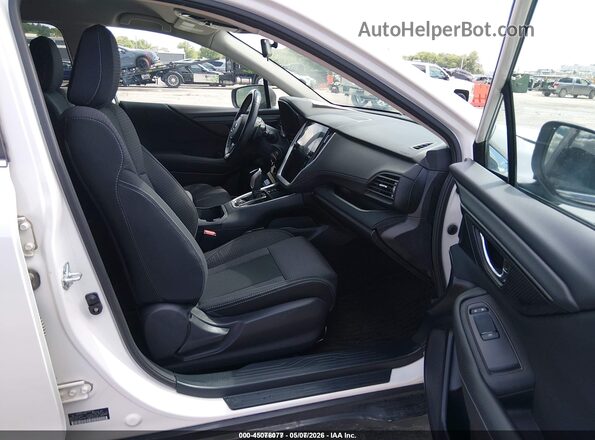 4S4BTACC0P3116444 2023 SUBARU OUTBACK White Widok wnętrza z przodu
