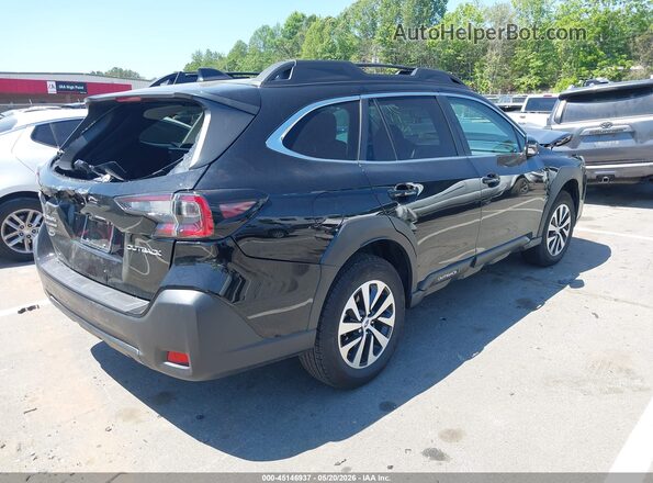 4S4BTACC0S3325630 2025 SUBARU OUTBACK Black უკანა მარჯვენა