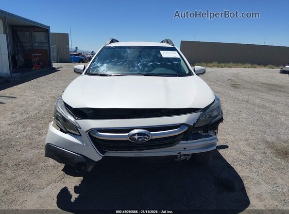 4S4BTACC2M3205217 2021 SUBARU OUTBACK Белый Вид панели приборов
