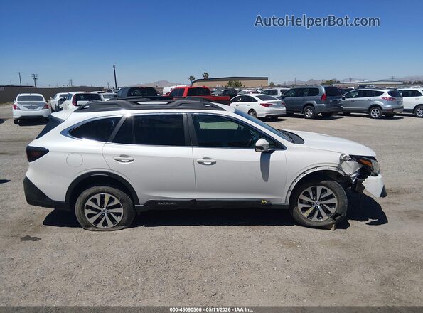 4S4BTACC2M3205217 2021 SUBARU OUTBACK Белый Вид щитка приборов