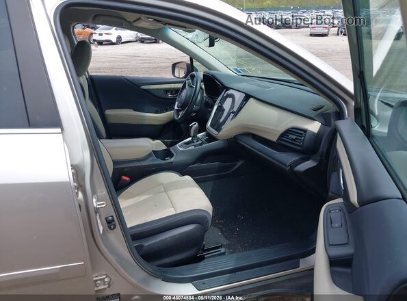 4S4BTACC3L3156270 2020 SUBARU OUTBACK Желто-коричневый Вид салона спереди