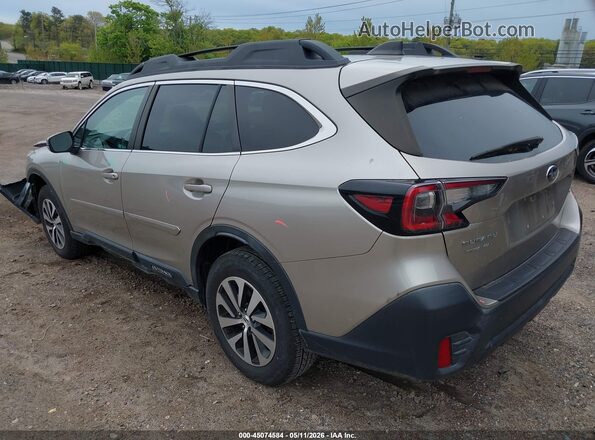 4S4BTACC3L3156270 2020 SUBARU OUTBACK Желто-коричневый Задняя левая четверть