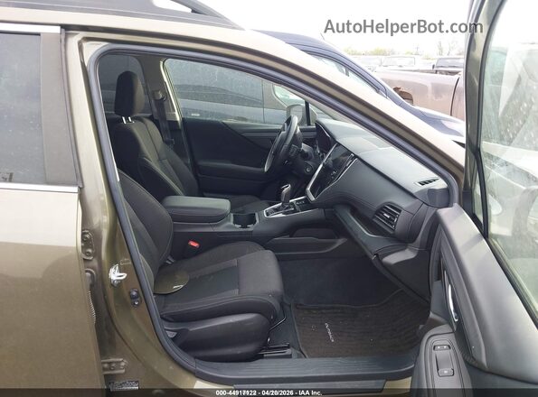 4S4BTACC3N3100591 2022 SUBARU OUTBACK Green წინა სალონის ხედი