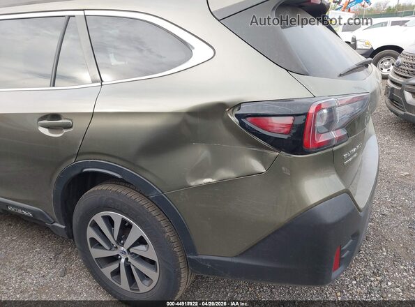 4S4BTACC3N3100591 2022 SUBARU OUTBACK Green წინა ხედი