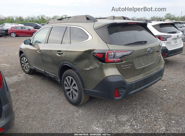 4S4BTACC3N3100591 2022 SUBARU OUTBACK Green უკანა მარცხენა