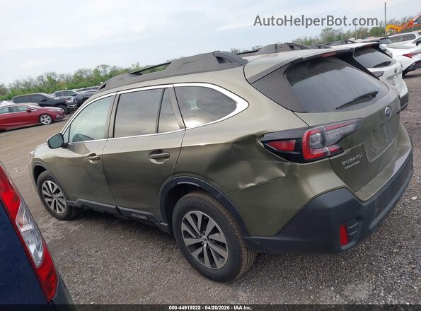 4S4BTACC3N3100591 2022 SUBARU OUTBACK Green 