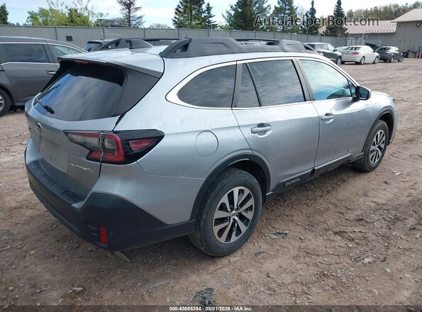 4S4BTACC4L3255955 2020 SUBARU OUTBACK Light Blue Задняя правая четверть