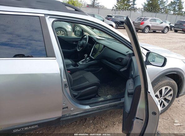 4S4BTACC4L3255955 2020 SUBARU OUTBACK Light Blue Вид салона спереди