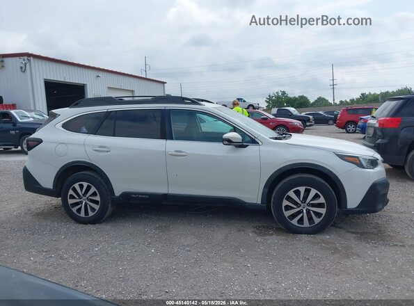 4S4BTACC5L3193076 2020 SUBARU OUTBACK White Rear interior view