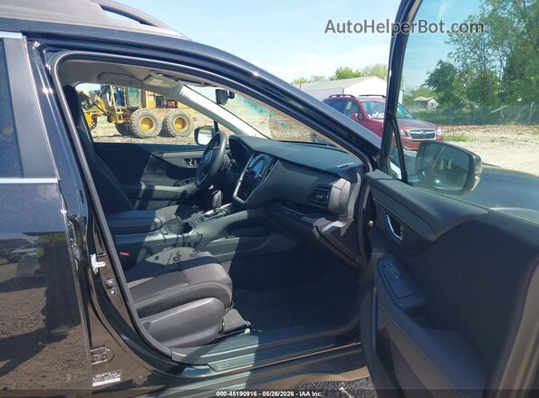 4S4BTACC5S3270995 2025 SUBARU OUTBACK Black Front interior view