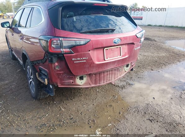 4S4BTACC6M3204748 2021 SUBARU OUTBACK Red Դիմացի տեսք